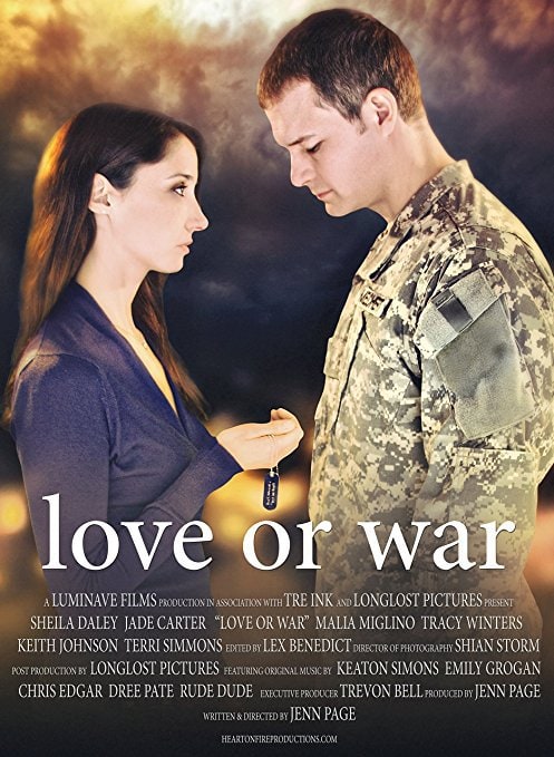 Das Cover der Love Or War DVD